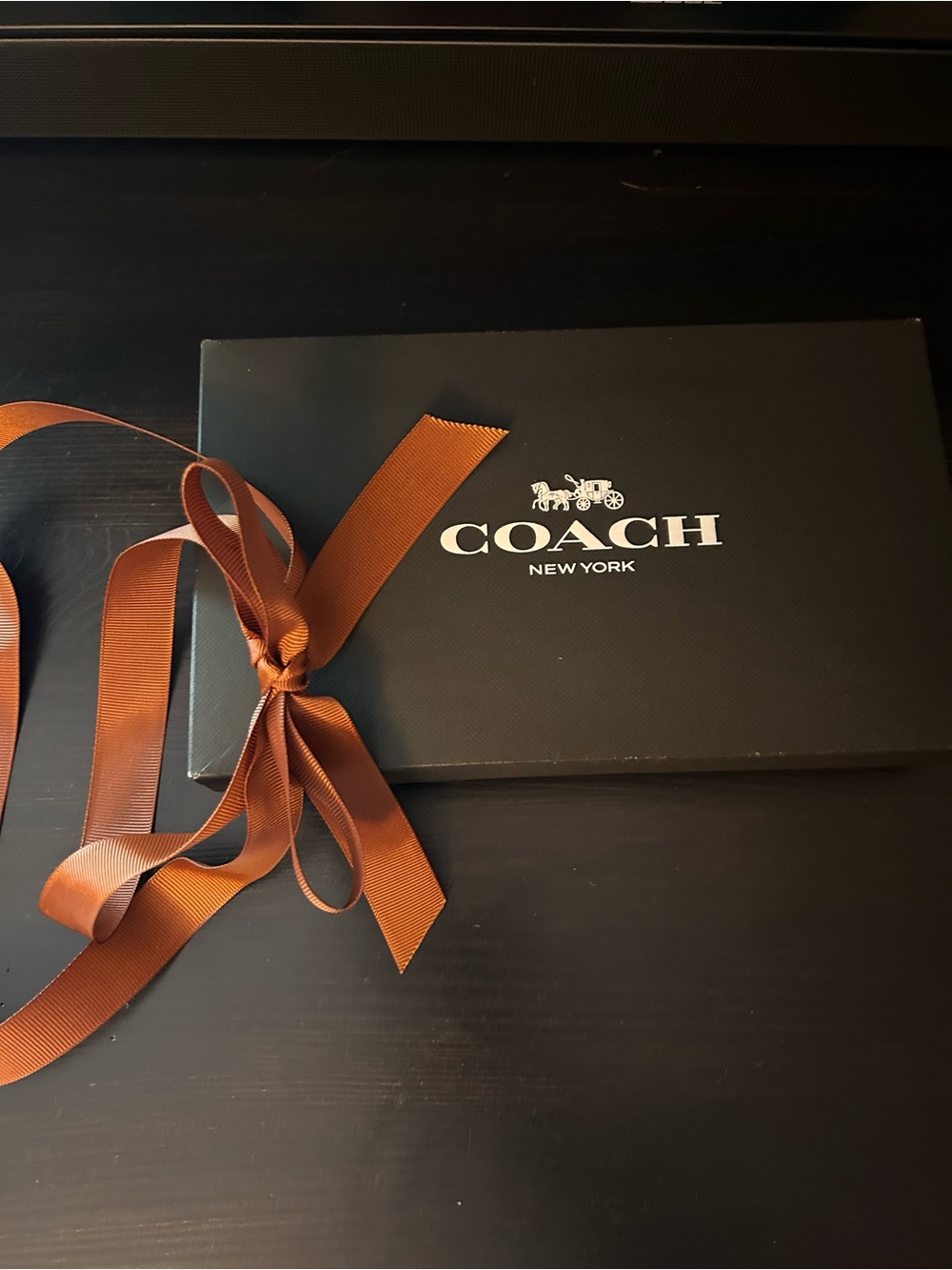 Coach Black Gift Box - Picture 2 of 7